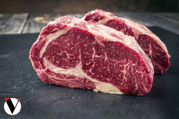 deux entrecôtes limousine, 300gr viandes à domicile