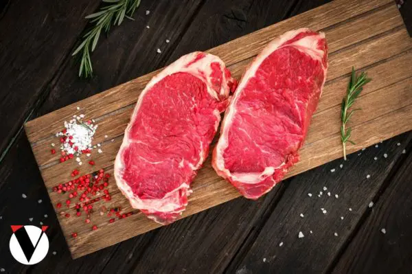 deux faux filets, limousine, 220g, viandes à domicile