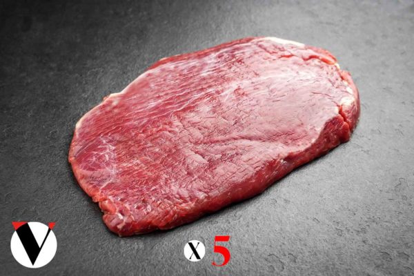 cinq bavettes limousine 180gr viandes à domicile