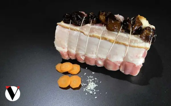 rôti de porc aux pruneaux viandes à domicile